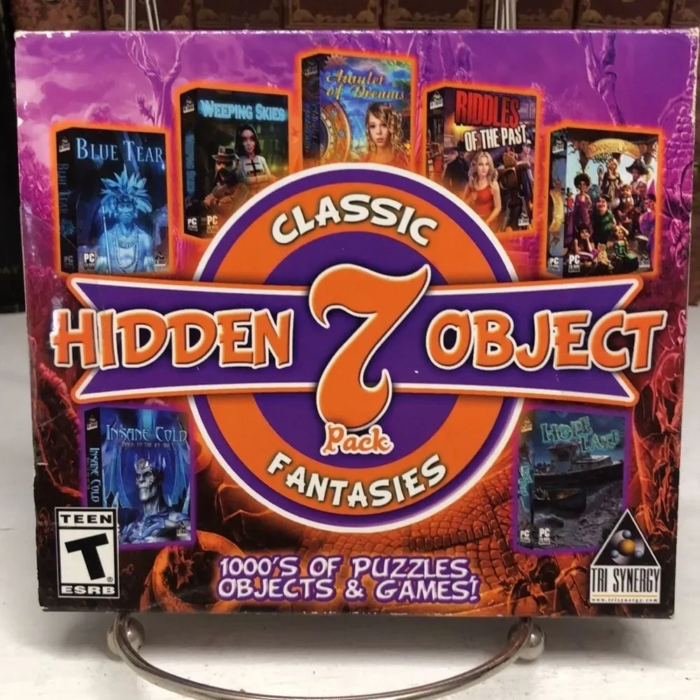 O563 Hidden Objects 5 & 7 Y2K PC Games 2 Pack